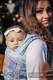 Baby Wrap, Jacquard Weave (100% cotton) - WINTER PRINCESSA - size L (grade B) #babywearing