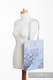 Shopping bag made of wrap fabric (100% cotton) - WINTER PRINCESSA (grade B) #babywearing