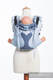Nosidło Klamrowe ONBUHIMO z tkaniny żakardowej (100% bawełna), rozmiar Standard - ZIMOWA KSIĘŻNICZKA (drugi gatunek) #babywearing