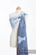 Bandolera de anillas, tejido Jacquard (100% algodón) - con plegado simple - WINTER PRINCESS - standard 1.8m #babywearing