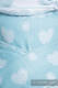 WRAP-TAI portabebé Mini con capucha/ jacquard sarga/60% algodón, 28% lino, 12% seda tusor/ ARCTIC LACE #babywearing