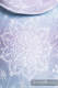 Mochila LennyUp, talla estándar, tejido jaquard 100% algodón - conversión de fular GLITTERING SNOW QUEEN #babywearing