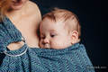 Ringsling, Jacquard Weave (100% cotton) - YUCCA - FUNKY / PRE-ORDER - long 2.1m #babywearing