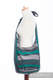 Hobo Bag made of woven fabric, 100% cotton - SMOKY - MINT  #babywearing