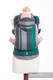 Mochila ergonómica, talla toddler, sarga cruzada 100% algodón - SMOKY - MINT - Segunda generación (grado B) #babywearing