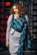 Fular, tejido crackle (100% algodón) - QUARTET RAINY - talla XS #babywearing