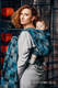 Fular, tejido crackle (100% algodón) - QUARTET RAINY - talla S #babywearing