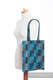 Einkaufstasche, hergestellt aus gewebtem Stoff (100% Baumwolle) - QUARTET RAINY (grad B) #babywearing