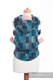 Ergonomic Carrier, Baby Size, crackle weave 100% cotton - QUARTET RAINY - Second Generation #babywearing