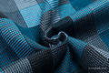 Fular, tejido crackle (100% algodón) - QUARTET RAINY - talla S (grado B) #babywearing