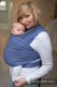 Chusta do noszenia dzieci, elastyczna - Lapis Lazuli - rozmiar standardowy 5.0 m #babywearing