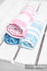Muslin Square Set - SNOW QUEEN, ICED LACE PINK & WHITE, ICED LACE TURQUOISE & WHITE #babywearing
