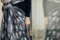 Żakardowa chusta do noszenia dzieci, bawełna - FISH'KA  - rozmiar XL #babywearing
