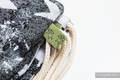 Mochila portaobjetos hecha de tejido de fular (100% algodón) - FISH'KA - talla estándar 32cmx43cm #babywearing