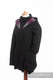 Babywearing Coat - Softshell - Black with Little Herringbone Inspiration - size L (grade B) #babywearing