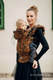 Mochila ergonómica, talla bebé, jacquard (50% algodón, 50% lino) - GOLDEN RAPUNZEL - Segunda generación #babywearing