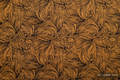 Fular, tejido jacquard (50% algodón, 50% lino) - GOLDEN RAPUNZEL - talla M #babywearing