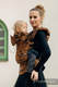 Porte-bébé ergonomique, taille bébé, jacquard 50 % coton, 50% lin, GOLDEN RAPUNZEL - Deuxième génération #babywearing