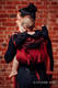 Nosidło Klamrowe ONBUHIMO z tkaniny żakardowej (100% bawełna), rozmiar Toddler - SYMFONIA FLAMENCO #babywearing