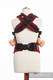 Nosidełko LennyUp z tkaniny żakardowej 100% bawełna , rozmiar standard, SYMFONIA FLAMENCO #babywearing