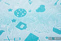 Baby Wrap, Jacquard Weave (100% cotton) - COOKIES & DREAMS BY ALMA - size XL #babywearing