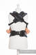 Mochila LennyUp, talla estándar, tejido jaquard 100% algodón - conversión de fular QUEEN OF THE NIGHT #babywearing