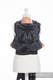 WRAP-TAI carrier Mini with hood/ jacquard twill / 96% cotton, 4% metallised yarn / QUEEN OF THE NIGHT #babywearing