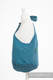 Hobo Bag made of woven fabric, 100% cotton - COULTER NAVY BLUE & TURQUOISE #babywearing