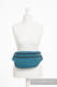 Waist Bag made of woven fabric, size large (100% cotton) - COULTER NAVY BLUE & TURQUOISE #babywearing
