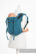 Onbuhimo de Lenny, taille standard, jacquard (100% coton) - COULTER BLEU MARINE & TURQUOISE #babywearing