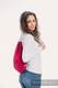 Sackpack made of wrap fabric (100% cotton) - I LOVE YOU - standard size 32cmx43cm #babywearing