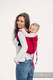 Onbuhimo de Lenny, taille standard, jacquard (100% coton) - I LOVE YOU #babywearing