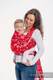 Żakardowa chusta do noszenia dzieci, bawełna - CZUŁE SŁÓWKA - rozmiar M #babywearing
