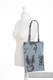 Shopping bag made of wrap fabric (100% cotton) - DRAGON STEEL BLUE #babywearing