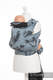 WRAP-TAI carrier Mini with hood/ jacquard twill / 100% cotton / DRAGON STEEL BLUE #babywearing