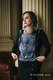 Mochila LennyUp, talla estándar, tejido jaquard (74% algodón, 26% seda) - conversión de fular MOON DRAGON #babywearing