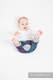 LennyBaggy - Größe 74 - Big Love - Sapphire mit Grau #babywearing