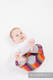 LennyBaggy - size 98 - Rainbow Red Cotton & Grey #babywearing