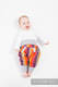 LennyBaggy - Größe 62 - Rainbow Red Cotton mit Grau #babywearing