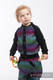 Children sweatshirt LennyBomber - size 86 - Little Herringbone Impression Dark #babywearing