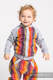 Children sweatshirt LennyBomber - size 74 - Rainbow Red Cotton & Grey #babywearing