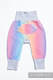 LennyBaggy - Größe 80 - Big Love - Rainbow mit Grau #babywearing