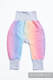 LennyBaggy - Größe 92 - Big Love - Rainbow mit Grau #babywearing