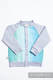 Children sweatshirt LennyBomber - size 98 - Big Love - Ice Mint & Grey #babywearing