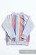 Bluza dla dziecka LennyBomber - rozmiar 86 - Luna z Szarym #babywearing