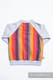 Children sweatshirt LennyBomber - size 92 - Rainbow Red Cotton & Grey #babywearing