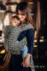 WRAP-TAI carrier Mini with hood/ jacquard twill / 44% cotton, 56% Merino wool / CHAIN OF LOVE #babywearing