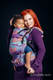 Mochila LennyUp, talla estándar, tejido jaquard (27% algodón, 73% lana merino) - conversión de fular PRISM #babywearing