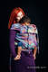 WRAP-TAI mini avec capuche, jacquard/ 27% Coton, 73% Laine mérinos / PRISM #babywearing