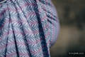 Żakardowa chusta kółkowa do noszenia dzieci, 100% bawełna, ramię bez zakładek - YUCCA - CHILLOUT - long 2.1m #babywearing